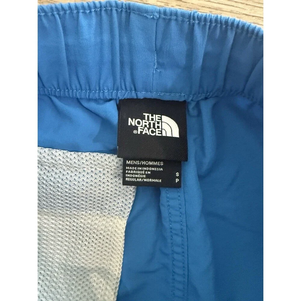Men’s North Face Nylon Blue Hiking Pants Size Small S Performance Outdoor